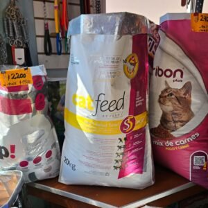 alimento gato adulto cat feed 20kg